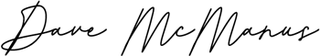 Dave McManus's handwritten signature